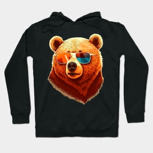 Fun Glasses Bear Hoodie